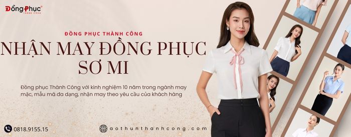 May đồng phục sơ mi tại quận 1